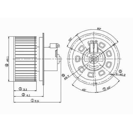 Gpd Blower Motors, 2311596 2311596